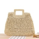 Bolso de mano de paja para mujer M1375 2