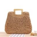 Bolso de mano de paja para mujer M1375 1