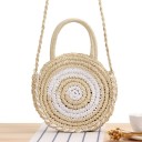 Bolso de mano de paja para mujer M1376 1