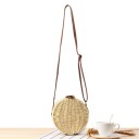 Bolso de mano de paja para mujer M1378 3