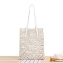 Bolso de mano de paja para mujer M1379 2