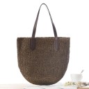 Bolso de mano de paja para mujer M1380 3