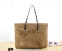 Bolso de mano de paja para mujer M1381 1