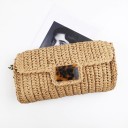 Bolso de mano de paja para mujer M1389 2