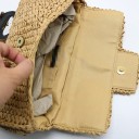 Bolso de mano de paja para mujer M1389 4