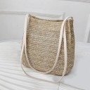 Bolso de mano de paja para mujer M1474 4