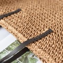 Bolso de mano de paja para mujer M1545 6