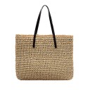 Bolso de mano de paja para mujer M1545 8