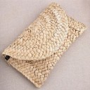 Bolso de mano de paja para mujer M1630 8