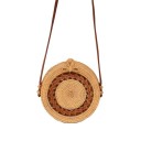 Bolso de mano de paja para mujer M801 3