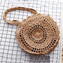 Bolso de mano de paja para mujer M806 1