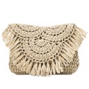 Bolso de mano de paja para mujer M973 2