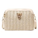 Bolso de mano de paja para mujer M974 1