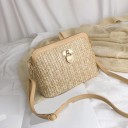 Bolso de mano de paja para mujer M974 2