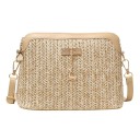 Bolso de mano de paja para mujer M975 2