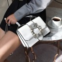 Bolso de mano de piel para mujer M1054 4