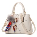 Bolso de mano de piel para mujer M1092 6