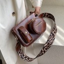 Bolso de mano de piel para mujer M1096 5