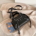 Bolso de mano de piel para mujer M1132 2