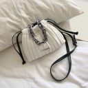 Bolso de mano de piel para mujer M1150 5