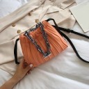 Bolso de mano de piel para mujer M1150 6