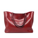 Bolso de mano de piel para mujer M1160 6