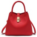 Bolso de mano de piel para mujer M1185 7