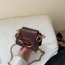 Bolso de mano de piel para mujer M1211 4