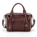 Bolso de mano de piel para mujer M1236 7