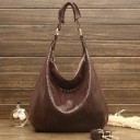 Bolso de mano de piel para mujer M1240 5