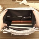 Bolso de mano de piel para mujer M1240 2