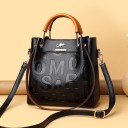 Bolso de mano de piel para mujer M1255 2