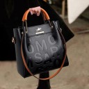 Bolso de mano de piel para mujer M1255 3