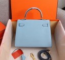 Bolso de mano de piel para mujer M1277 9