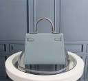 Bolso de mano de piel para mujer M1277 5