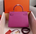 Bolso de mano de piel para mujer M1277 11