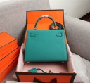 Bolso de mano de piel para mujer M1277 13