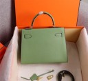 Bolso de mano de piel para mujer M1277 14