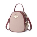 Bolso de mano de piel para mujer M1311 5
