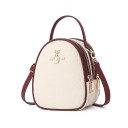 Bolso de mano de piel para mujer M1311 6