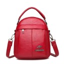 Bolso de mano de piel para mujer M1335 6