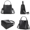 Bolso de mano de piel para mujer M1397 4
