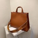 Bolso de mano de piel para mujer M1515 7