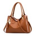 Bolso de mano de piel para mujer M1518 7