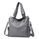 Bolso de mano de piel para mujer M1605 6