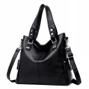 Bolso de mano de piel para mujer M1605 5