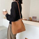 Bolso de mano de piel para mujer M1612 5