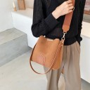 Bolso de mano de piel para mujer M1612 6