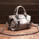 Bolso de mano de piel para mujer M1644 2