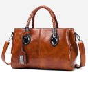 Bolso de mano de piel para mujer M1645 3